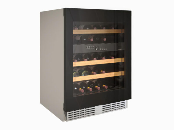 VinoSense AI Cellar V600 – Intelligenter Weinkühlschrank mit KI & Feuchtigkeitsregelung